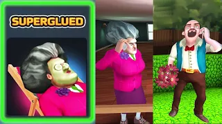 scary teacher 3d miss t superglued mask gameplay walkthrough ios android 