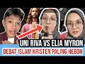 Lagu Berani Bangat Uni Riva Lawan Elia Myron, Ahirnya Merinding Sosok Tuhan Yesus