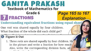 Fractions Chapter 7 Class 6 Maths Ganita Prakash Page 165 to 167 Figure it out Explanation