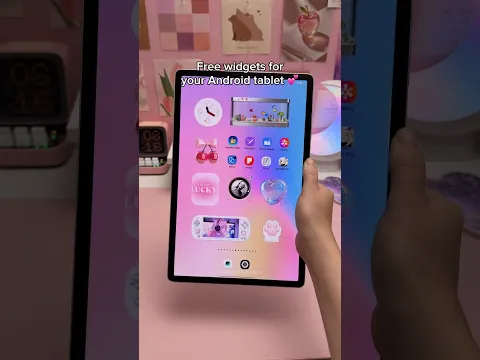 Free widgets for your Android tablet 💕