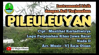 Download PILEULEUYAN Instrumental Lirik \u0026 Arti Terjemahan. Lagu Daerah Jawa Barat. Music : VJ Raja Oloan MP3