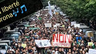 أغنية لاليبارتي والكورونا كما لم تسمعها من قبل من قلب الحراك الشعبي La Liberté Song Hirak Corona 