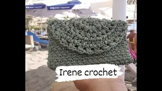 Download εύκολο πλεκτό τσαντάκι με το βελονάκι σε στύλ boho μέρος 2. tutorial crochet. Irene crochet MP3