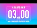 3 Minute Countdown Timer Flip Clock with Beep Every 10 Seconds