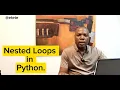 Creating a Multiplication Table with Nested Loops in Python