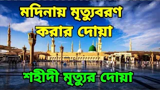 মদিনায় মৃ'ত্যুবরণ করার দোয়া || আল্লাহর রাস্তায় শহীদী মৃ'ত্যুর দোয়া