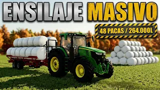 Hago 48 Pacas De Ensilaje Con Un Valor De 400.000€ | #41 Farming Simulator 25 Castilla y León