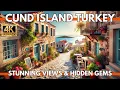 Cunda Island Turkey 2024 | 4K Walking Tour of Charming Streets, Markets, and Sea Views