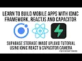 Ionic React Supabase Image Upload Tutorial