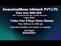 Core Java free 3 days demo classes