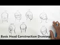 Download Lagu How to Draw the Head from Any Angle | Basic heads construction drawings