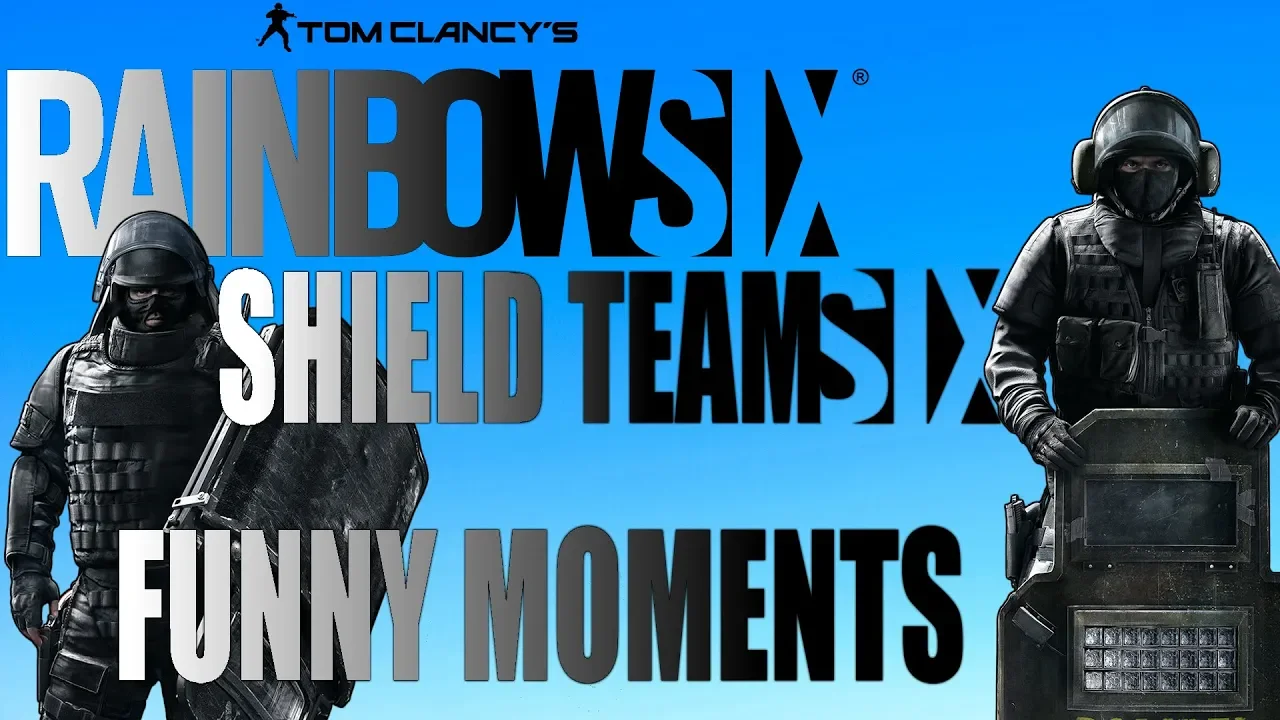 Rainbow Six Funny Moments - Shield Team Six and Wuxi Finger Hold.