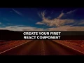 005 React fundamentals ES6 and API - Create your first react component