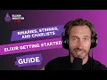 Binaries strings and charlists Elixir Getting Started Guide