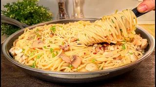 Download The most delicious pasta in less than 20 minutes! A simple and delicious recipe for creamy pasta! MP3