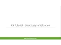 C Tutorial - Lazy Initialization