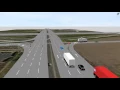 Senior Design Project 2015-2016 Partial Cloverleaf Interchange PTV VISSIM Simulation