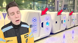 我在中国机场睡眠舱度过 48 小时