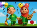 Lagu Little Faoziyah and Faozan praising Allah 