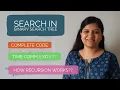 Search Operation in Binary Search Tree Python Data Structure Interview Question Chapter 8 P2