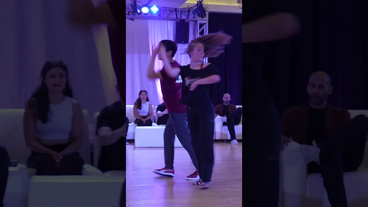 Improv Modern Swing ... He's Singaporean.. she's from Cali!