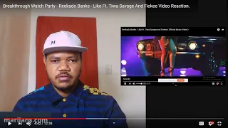 breakthrough watch party reekado banks like ft tiwa savage and fiokee video reaction