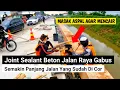 Download Lagu beton yang sudah di potong mulai di isi aspal, jalan raya gabus tambun bekasi semakin rapih