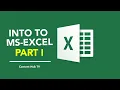 INTRODUCTION TO SPREADSHEET APPLICATION