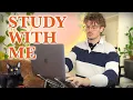 Lagu Study With Me LIVE 🚀 14-HOURS — Deep Focus (50/10 Pomodoro) | Cozy UK Rain, No Distractions!