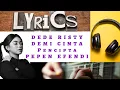Download Lagu DEDE RISTY - DEMI CINTA || LIRIK