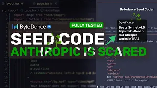 ByteDance Seed Code Fully Tested ANTHROPIC Is OFFICIALLY SCARED Of This MODEL 