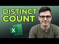 How to Get a Distinct Count of Unique Values in Excel 2026 Easy Guide