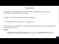 Lecture-23 Introduction Datatype Variable and Constant