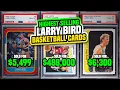 Top 11 Larry Bird Basketball Cards Recently Sold - 80s Basketball Cards Worth Money