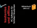 Schuler Studenten Digitales Worterbuch dict cc