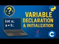What is Variable Declaration Initialization Programming Basics Explained