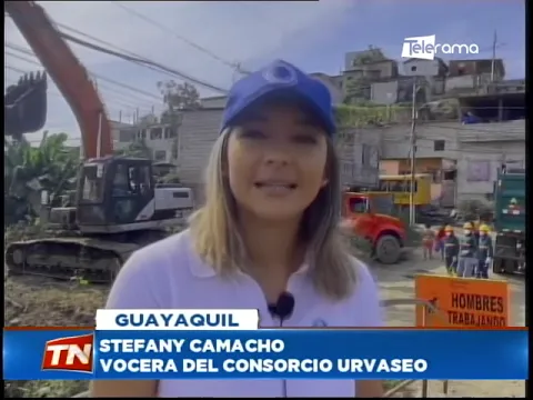 Urvaseo y direcciones municipales realizaron minga en Nueva Prosperina