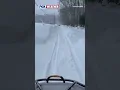Endless Snow Covers Roads In Dighton Massachusetts