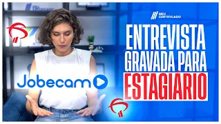 Descubra as perguntas da Entrevista GRAVADA na JOBECAM  para vaga de ESTAGIÁRIO do Bradesco 🫢