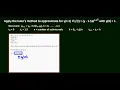 Euler s Method with Mathematica