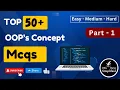 Top 50 OOP s Concept MCQs - Java Cpp dsatechsimplified