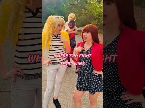 I'm going to rescue him! | Chloé & Lila & Ladybug & Adrien 🐞 #cosplay #shorts #miraculous #mlb