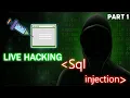 Live Hacking SQL Injection For Beginners Part 1