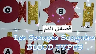 مشروع فصائل الدم Projet Les Groupes Sanguins 