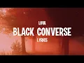 LOVA - Black Converse