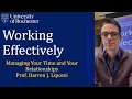 How to manage your time and other people in a lab productivity hacks for undergrads grad students