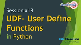 Session 18 User Define Function in Python