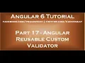How to make angular custom validator reusable