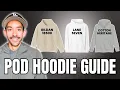 Best Print on Demand Hoodie To Sell Gildan 18500 Lane Seven LS14001 and Cotton Heritage M2580