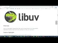 Compile LibUV on Windows with MSVC